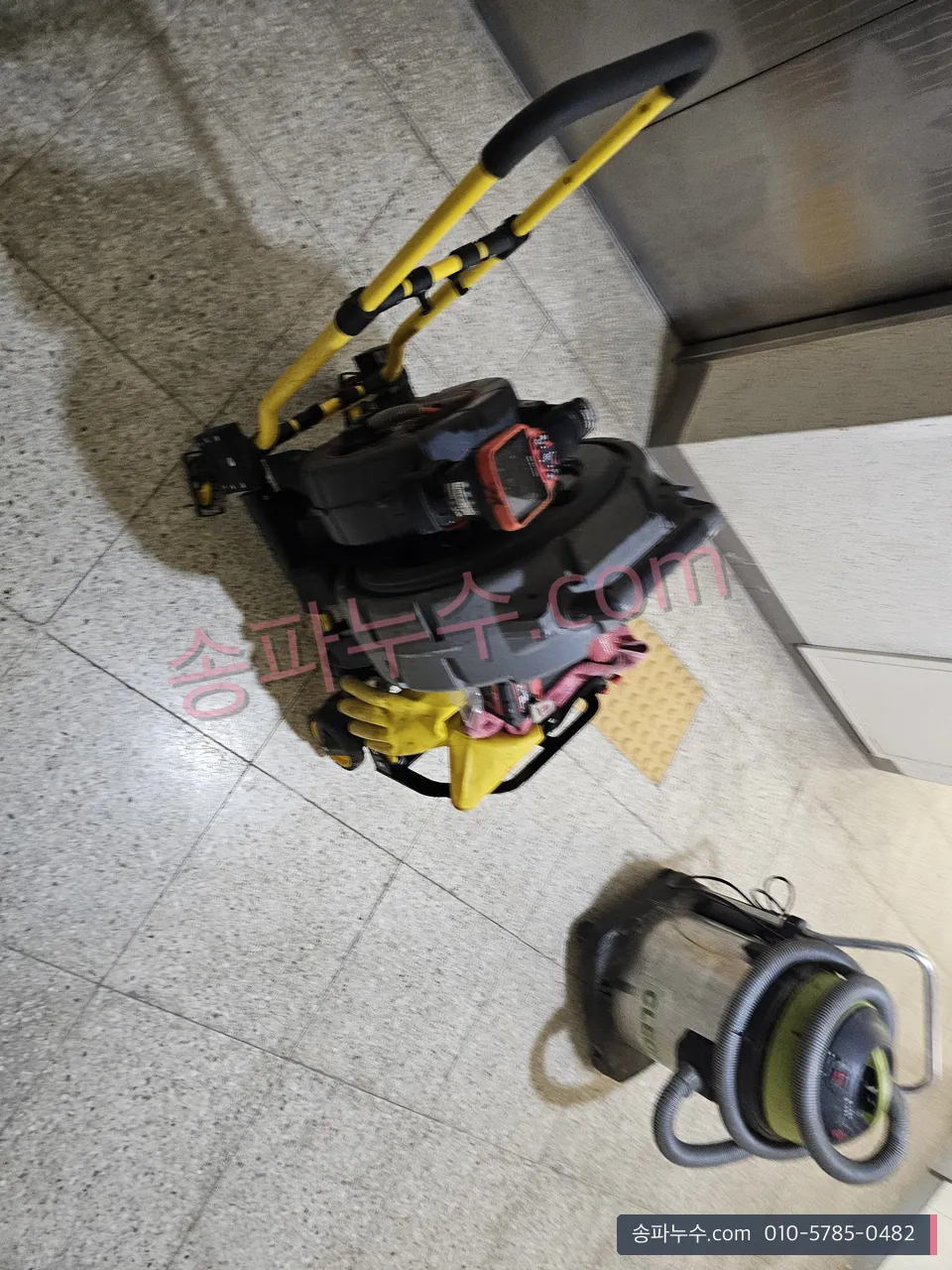 배관 내시경 릴 장비
